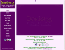 Tablet Screenshot of dorisha.com